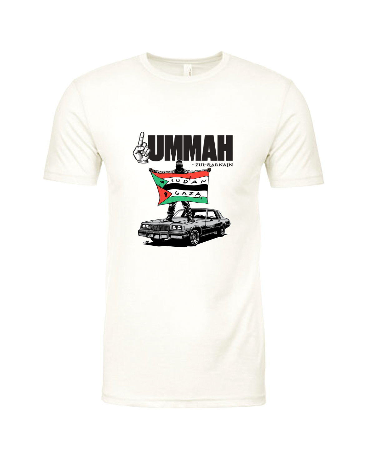 Toddler/Youth One Ummah { No Face Kalimah Bandana } T-Shirt