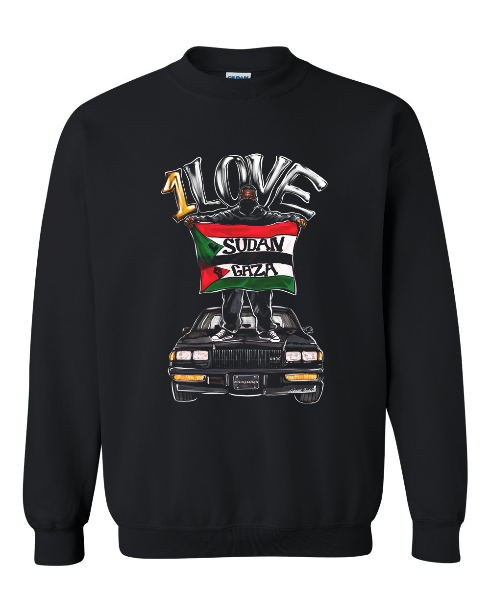 One Love Mural Art Crewneck {Special Edition}