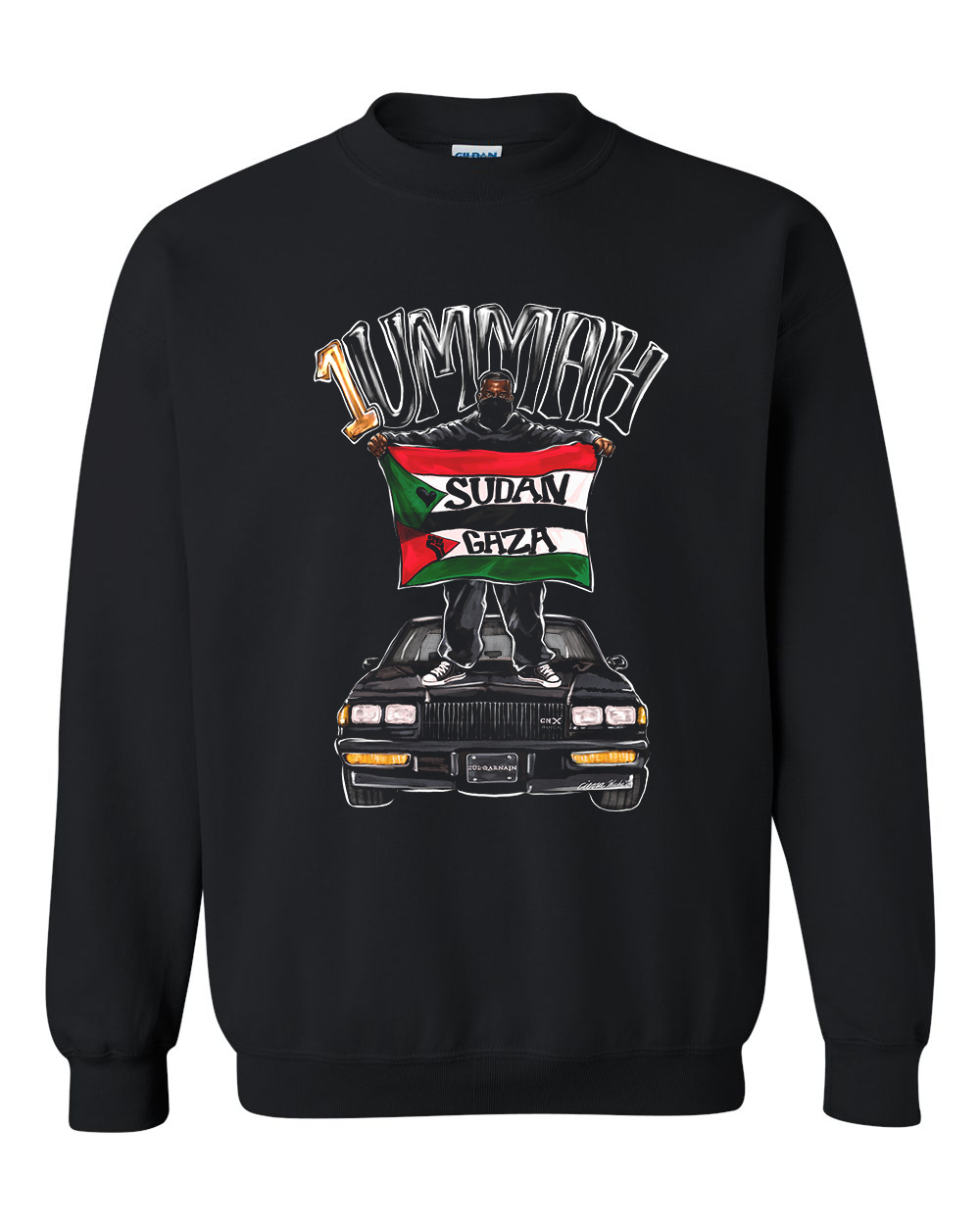 One Ummah Mural Art Crewneck {Special Edition}