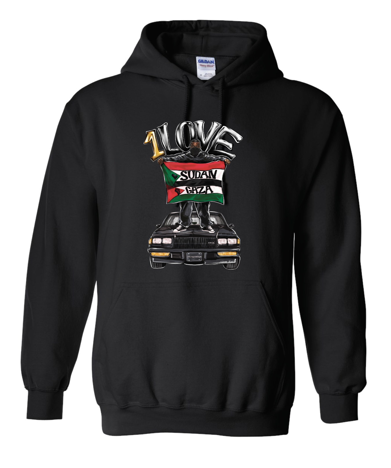 One Love Mural Art Hoodie {Special Edition}