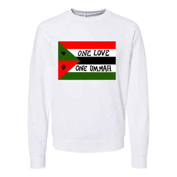 “Freedom Flag" White Crewneck